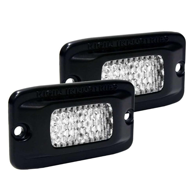 RIGID Industries SR-M Series PRO Diffused Backup Kit - Black [980013] - Rough Seas Marine