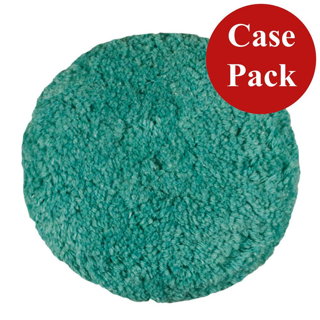 Presta Rotary Blended Wool Buffing Pad - Green Light Cut/Polish - *Case of 12* [890143CASE] - Rough Seas Marine