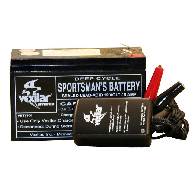 Vexilar Battery  Charger [V-120] - Rough Seas Marine