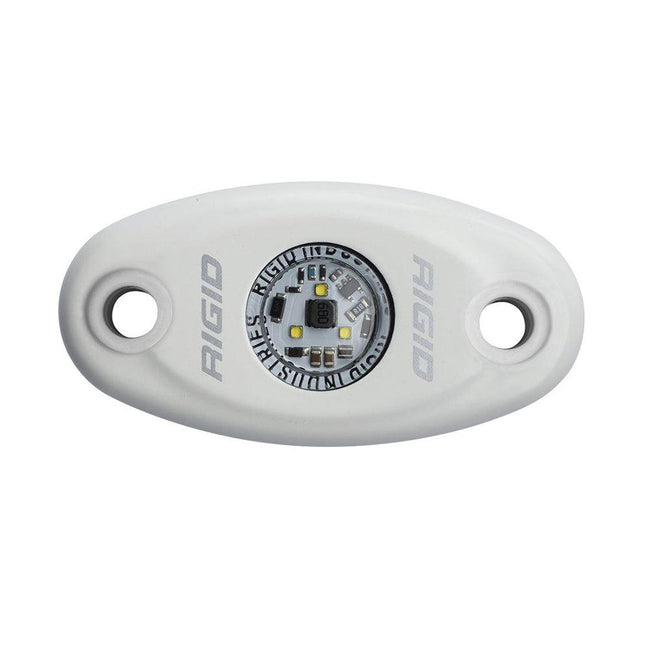 RIGID Industries A-Series High Power Single LED Light - Cool White [480213] - Rough Seas Marine