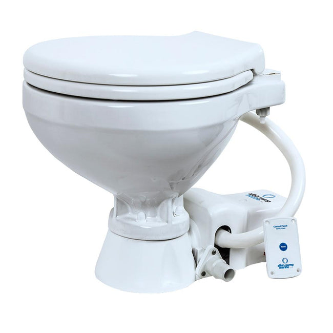 Albin Pump Marine Toilet Standard Electric EVO Compact - 12V [07-02-004] - Rough Seas Marine