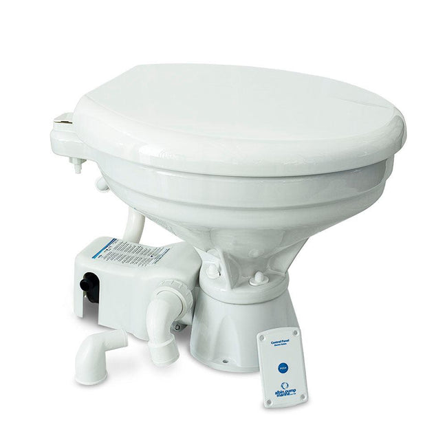 Albin Pump Marine Toilet Standard Electric EVO Comfort - 12V [07-02-006] - Rough Seas Marine