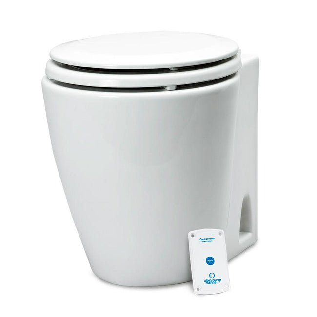 Albin Pump Marine Design Marine Toilet Standard Electric - 12V [07-02-043] - Rough Seas Marine