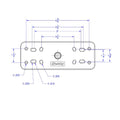 Scotty 163 1.5" Ball Mount w/Fishfinder  Universal Mounting Plate [0163] - Rough Seas Marine