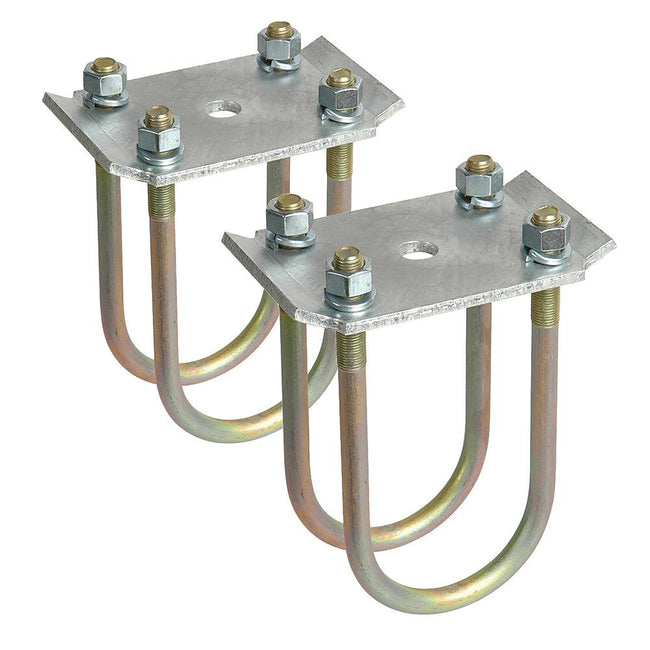 C.E. Smith Axel Tie Plate Kit f/3" Round Axel [23003] - Rough Seas Marine