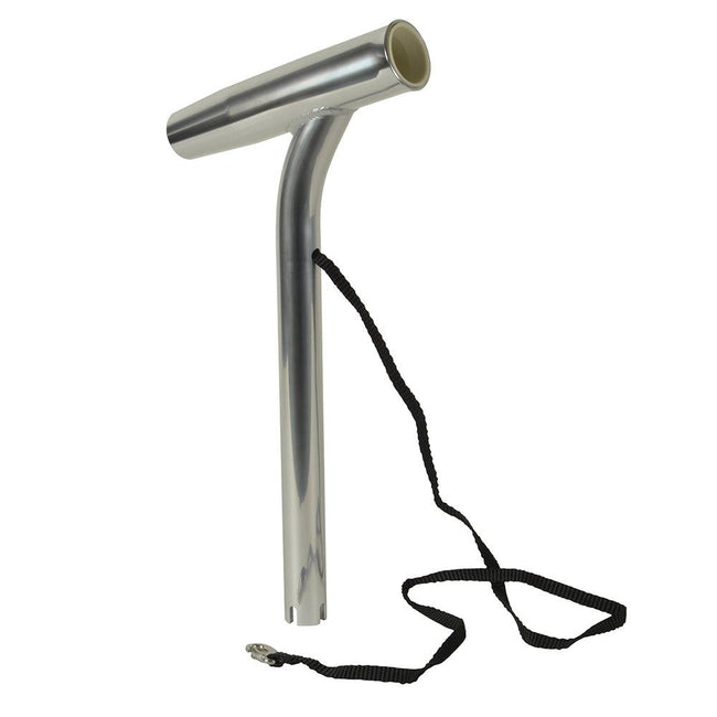 C.E. Smith Outrigger Rod Holder w/Liner  Strap - Aluminum [53800] - Rough Seas Marine