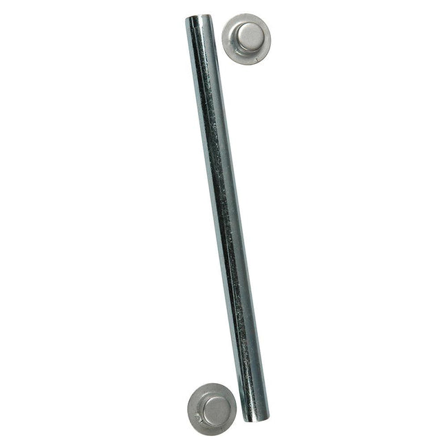 C.E. Smith Package Roller Shaft 1/2" x 6-1/4" w/Cap Nuts - Zinc [10701A] - Rough Seas Marine