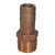 GROCO 3/4" NPT x 3/4" ID Bronze Pipe to Hose Straight Fitting [PTH-750] - Rough Seas Marine