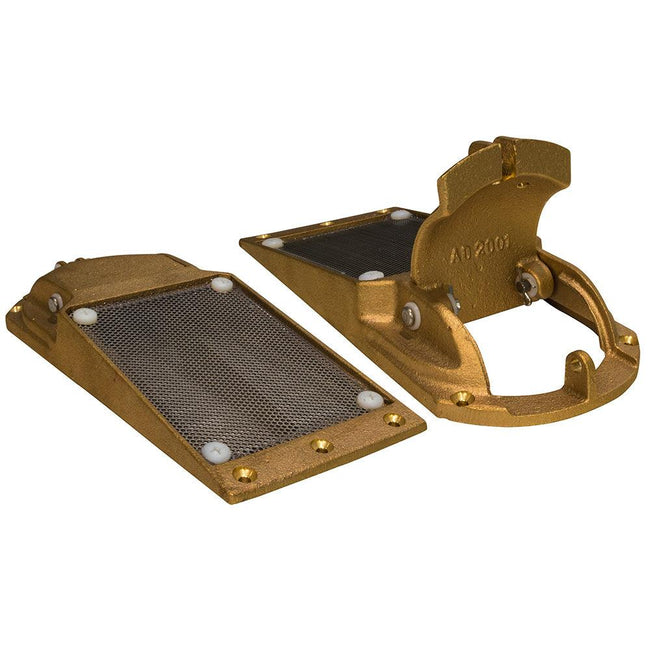 GROCO Perforated Hull Strainer w/Access Door 3" Max Thru-Hull [APHS-3000-1] - Rough Seas Marine