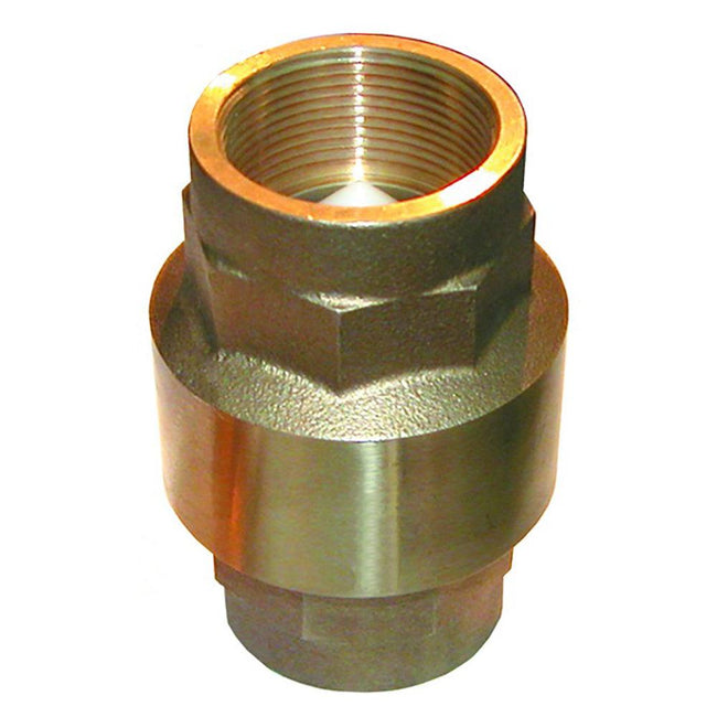 GROCO 1" Bronze In-Line Check Valve [CV-100] - Rough Seas Marine