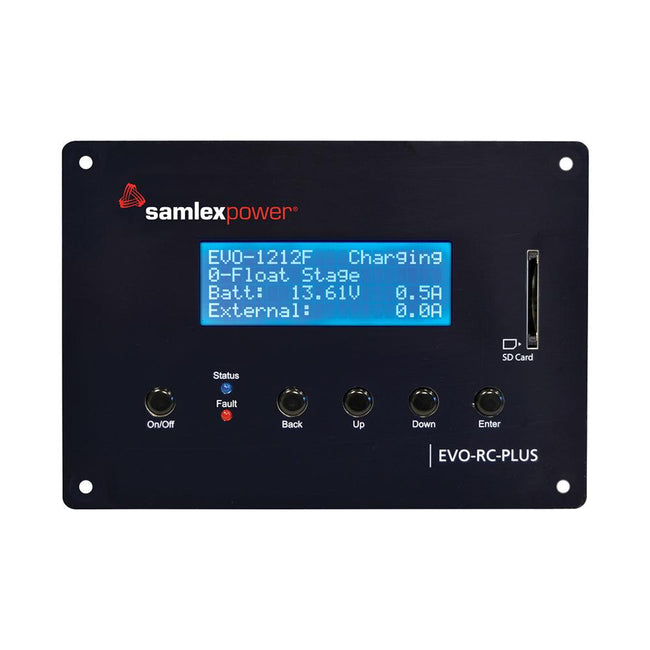 Samlex Programmable Remote Control f/Evolution F Series Inverter/Charger - Optional [EVO-RC-PLUS] - Rough Seas Marine