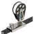 Schaefer Spring Loaded/Lined Slide/Aluminum f/1" T-Track [504-82] - Rough Seas Marine