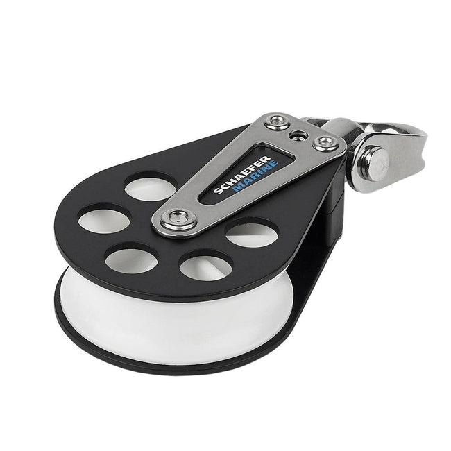 Schaefer Single Aluminum Block - 60mm Sheave [704-05] - Rough Seas Marine