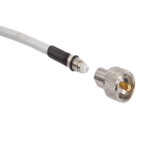 Shakespeare PL-259-ER Screw-On PL-259 Connector f/Cable w/Easy Route FME Mini-End [PL-259-ER] - Rough Seas Marine