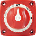 Blue Sea 6008 M-Series Battery Switch 3 Position - Red [6008] - Rough Seas Marine