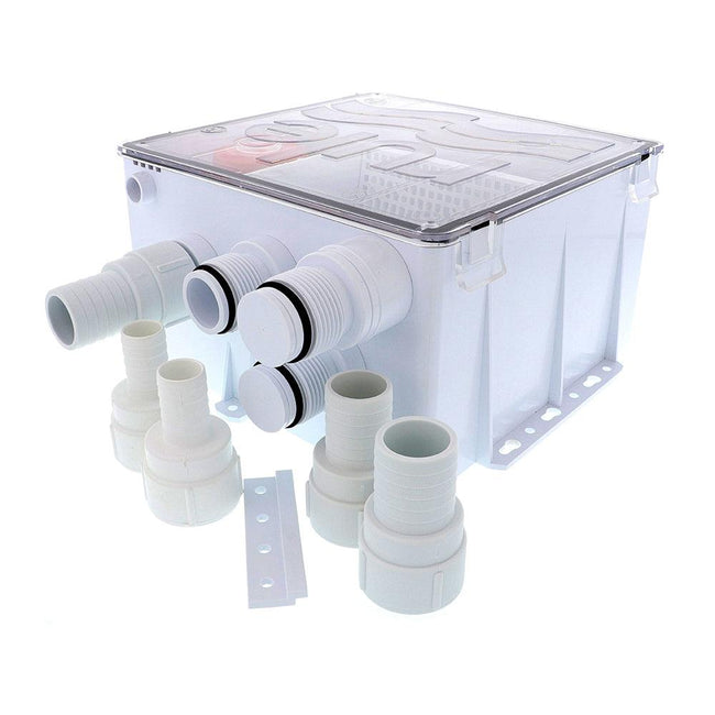 Rule Shower Drain Box w/1100 GPH Pump - 12V [99B] - Rough Seas Marine