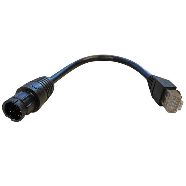 Raymarine RayNet Adapter Cable - 100mm - RayNet Male to RJ45 [A80513] - Rough Seas Marine