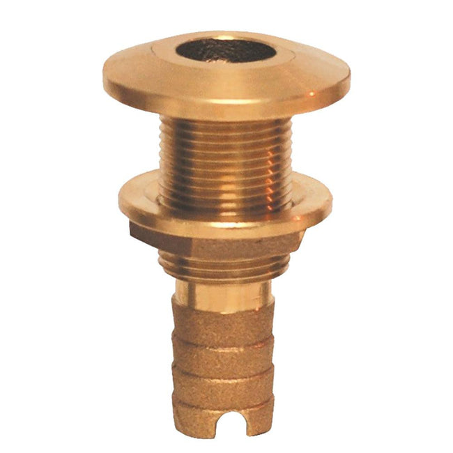 GROCO Bronze Hose Barb Thru-Hull Fitting - 1-1/8" [HTH-1125] - Rough Seas Marine