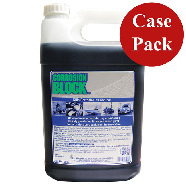 Corrosion Block Liquid 4-Liter Refill - Non-Hazmat, Non-Flammable  Non-Toxic *Case of 4* [20004CASE] - Rough Seas Marine