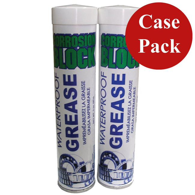 Corrosion Block High Performance Waterproof Grease - (2)2oz Tube - Non-Hazmat, Non-Flammable  Non-Toxic *Case of 6* [25003CASE] - Rough Seas Marine