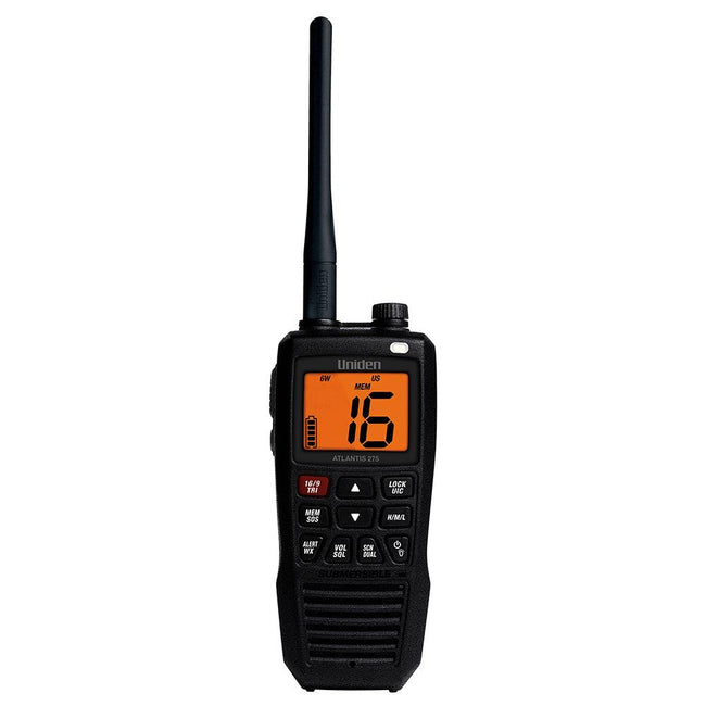 Uniden Atlantis 275 Floating Handheld VHF Marine Radio [ATLANTIS 275] - Rough Seas Marine