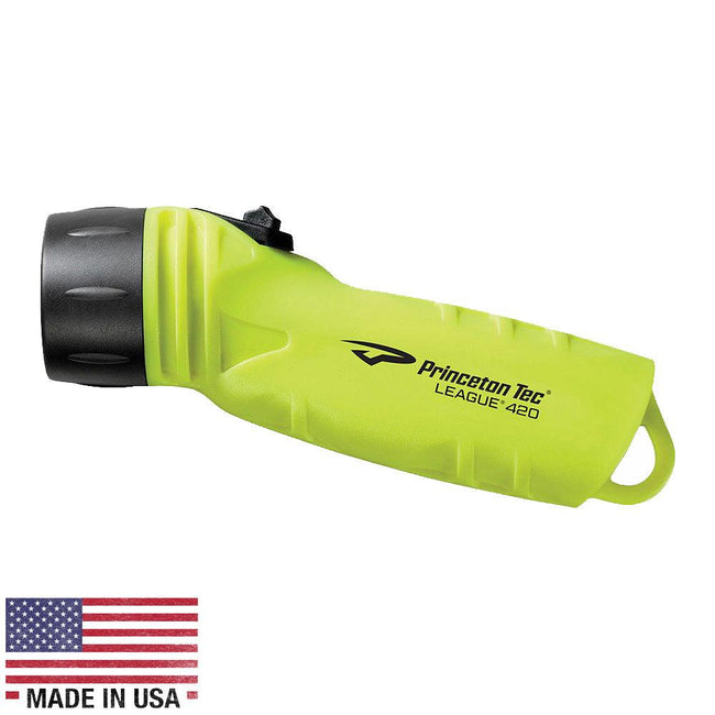Princeton Tec League LED Flashlight - Neon Yellow [LG4-NY] - Rough Seas Marine