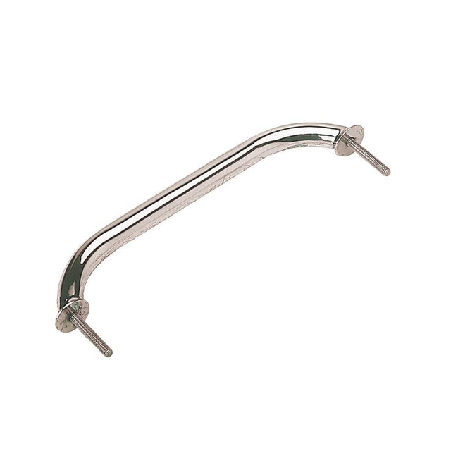 Stainless Steel Stud Mount Flanged Hand Rail w/Mounting Flange - 18" [254218-1] - Rough Seas Marine