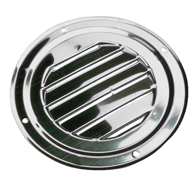 Sea-Dog Stainless Steel Round Louvered Vent - 4" [331424-1] - Rough Seas Marine