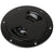 Sea-Dog Quarter-Turn Smooth Deck Plate w/Internal Collar - Black - 4" [336345-1] - Rough Seas Marine