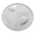 Sea-Dog Quarter-Turn Textured Deck Plate w/Internal Collar - White - 6" [336362-1] - Rough Seas Marine