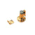 Sea-Dog Door StopCatch - Brass - 2" [222712-1] - Rough Seas Marine