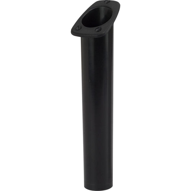 Sea-Dog Narrow Gunnel Flush Mount Rod Holder - Black [325060-1] - Rough Seas Marine