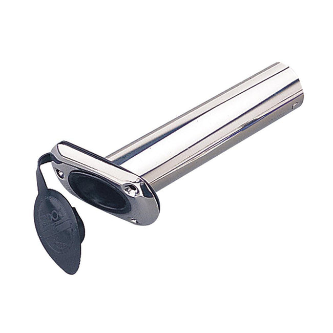 Sea-Dog Stainless Steel Flush Mount Rod Holder w/Cap - 30 [325175-1] - Rough Seas Marine