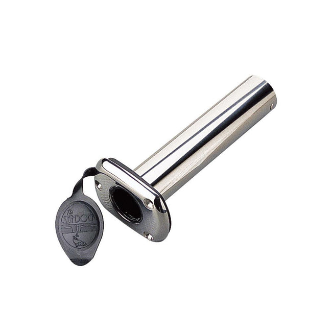 Sea-Dog Stainless Steel Flush Mount Rod Holder w/Cap - 90 [325233-1] - Rough Seas Marine