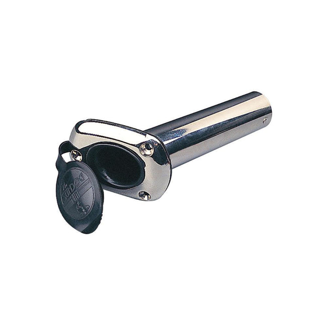 Sea-Dog Cast Stainless Steel Flush Mount Rod Holder w/Cap - 30 [325235-1] - Rough Seas Marine