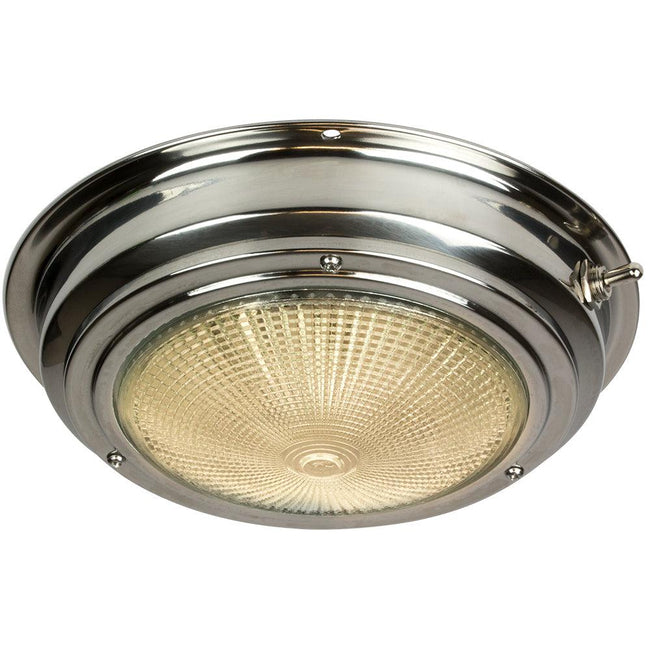 Sea-Dog Stainless Steel Dome Light - 5" Lens [400200-1] - Rough Seas Marine