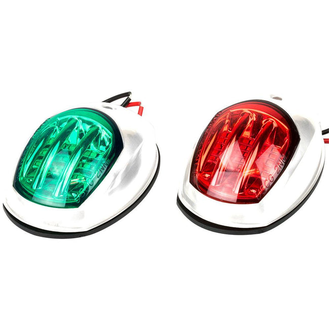 Sea-Dog White LED Navigation Lights - Port  Starboard [400071-1] - Rough Seas Marine