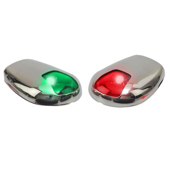 Sea-Dog Stainless Steel Side Mount LED Navigation Lights - 2 NM - Port  Starboard [400079-1] - Rough Seas Marine