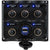 Sea-Dog Water Resistant Toggle Switch Panel w/USB Power Socket - 5 Toggle [424617-1] - Rough Seas Marine