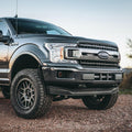 RIGID Industries 2018+ Ford F-150 Hidden Grille Mount f/6" Lightbar - Black [41675] - Rough Seas Marine