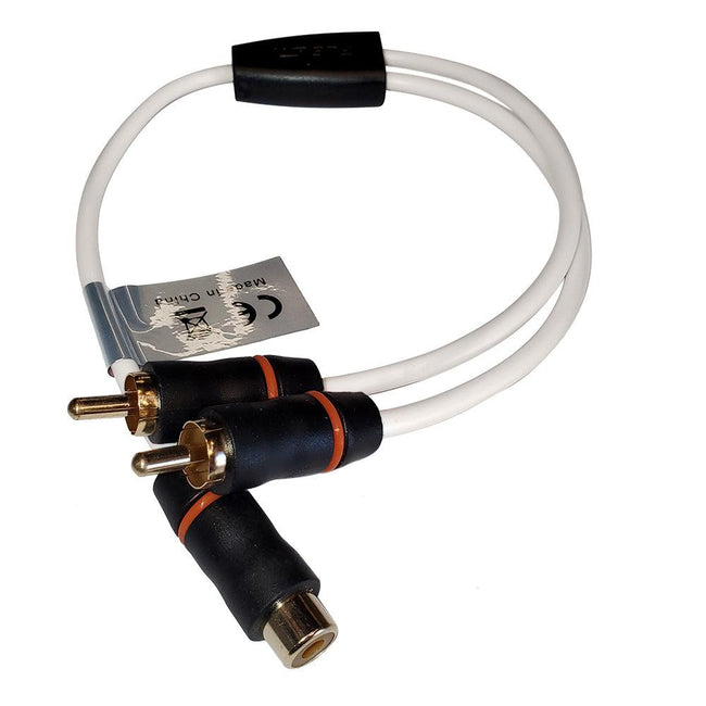 FUSION RCA Cable Splitter - 1 Female to 2 Male - 1 [010-12895-00] - Rough Seas Marine