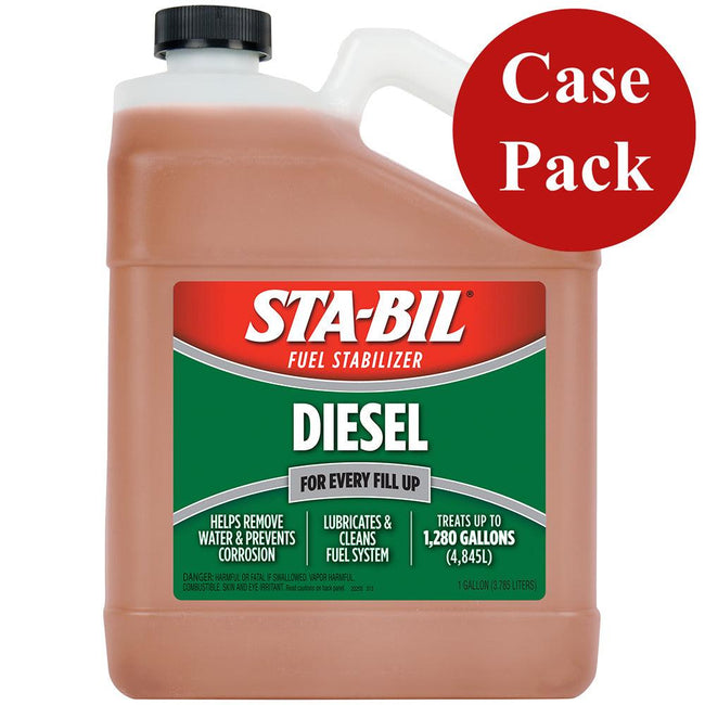 STA-BIL Diesel Formula Fuel Stabilizer  Performance Improver - 1 Gallon *Case of 4* [22255CASE] - Rough Seas Marine