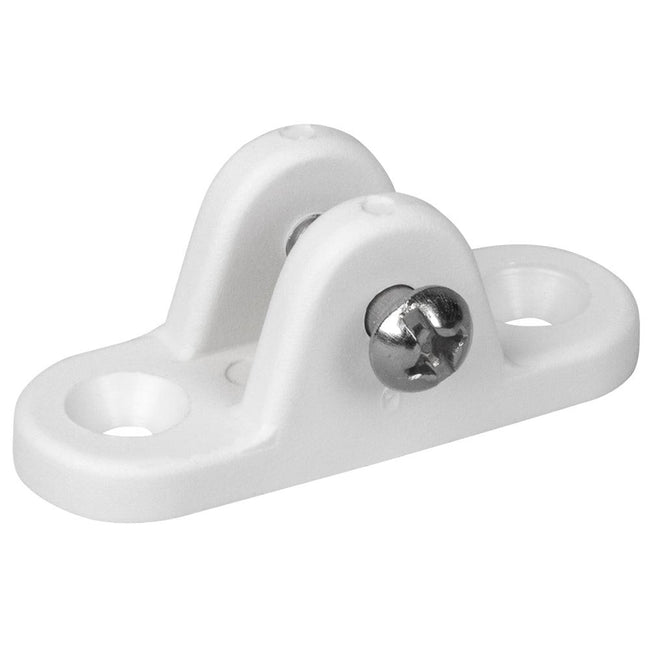 Sea-Dog Nylon Small Deck Hinge - White [273206-1] - Rough Seas Marine