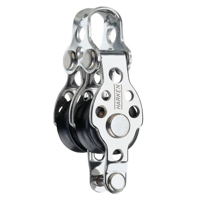 Harken 16mm Double Block w/Becket [407] - Rough Seas Marine