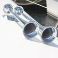 Marinco 12V Chrome Plated Dual Trumpet Air Horn [10106] - Rough Seas Marine