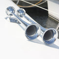 Marinco 24V Chrome Plated Dual Trumpet Air Horn [10624] - Rough Seas Marine