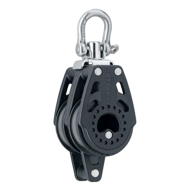 Harken 40mm Carbo Air Double Swivel Block w/Becket [2639] - Rough Seas Marine