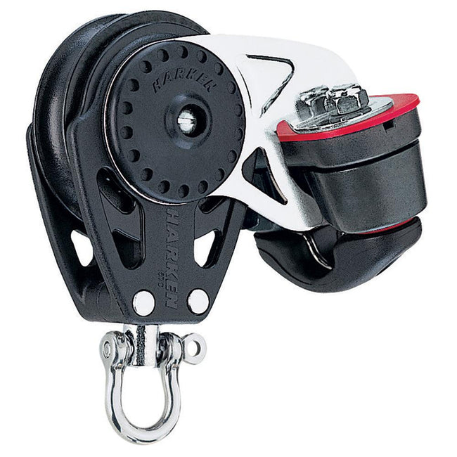 Harken 40mm Carbo Air Block w/Cam Cleat [2645] - Rough Seas Marine