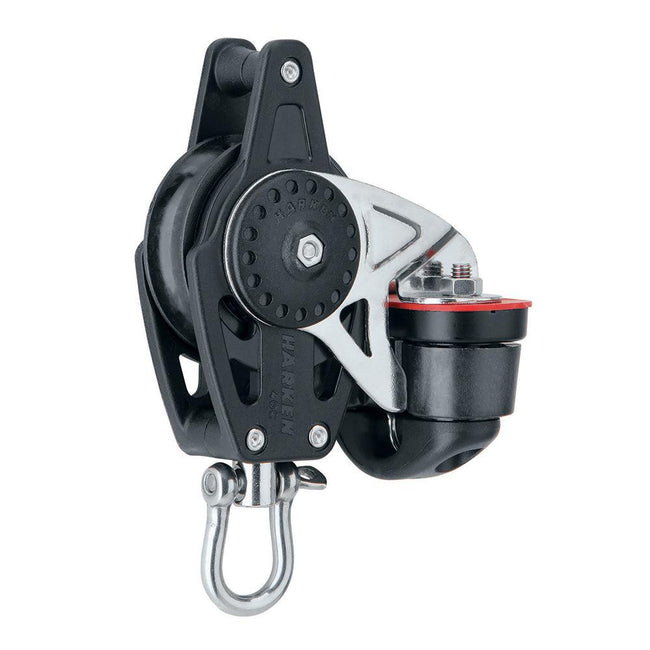 Harken 40mm Carbo Air Block w/Cam Cleat  Becket [2646] - Rough Seas Marine