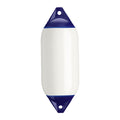 Polyform F-5 Twin Eye Fender 11" x 30" - White [F-5-WHITE] - Rough Seas Marine